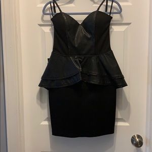 Bebe peplum dress